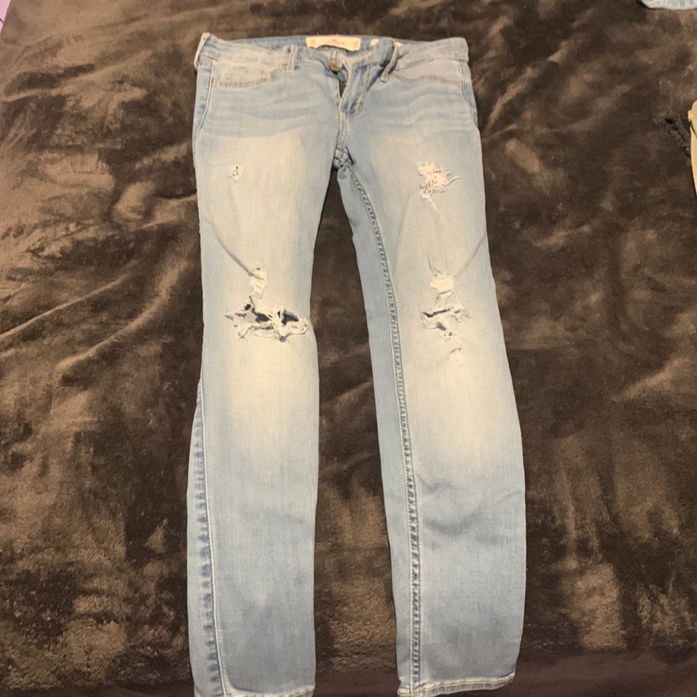 Hollister low rise super skinny jeans